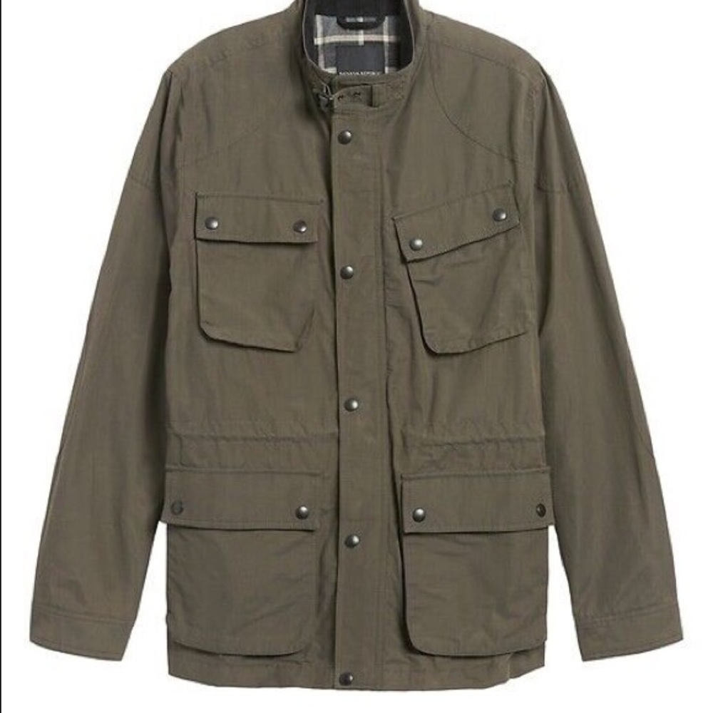 Jacket Military High Collar - Picture 5 of 5